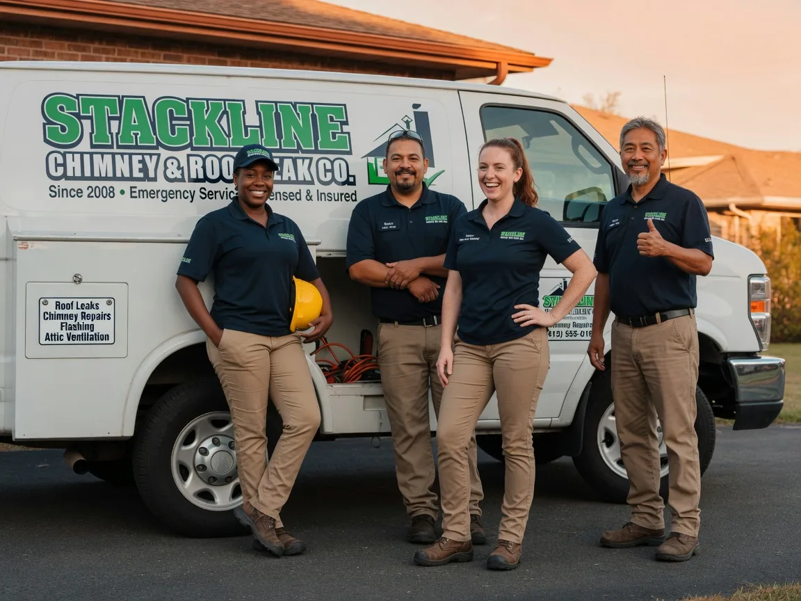 Chimney flashing repair company in Caledonia, WI